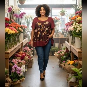 ROSEGAL Floral Blouse